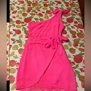 pink homecoming dress